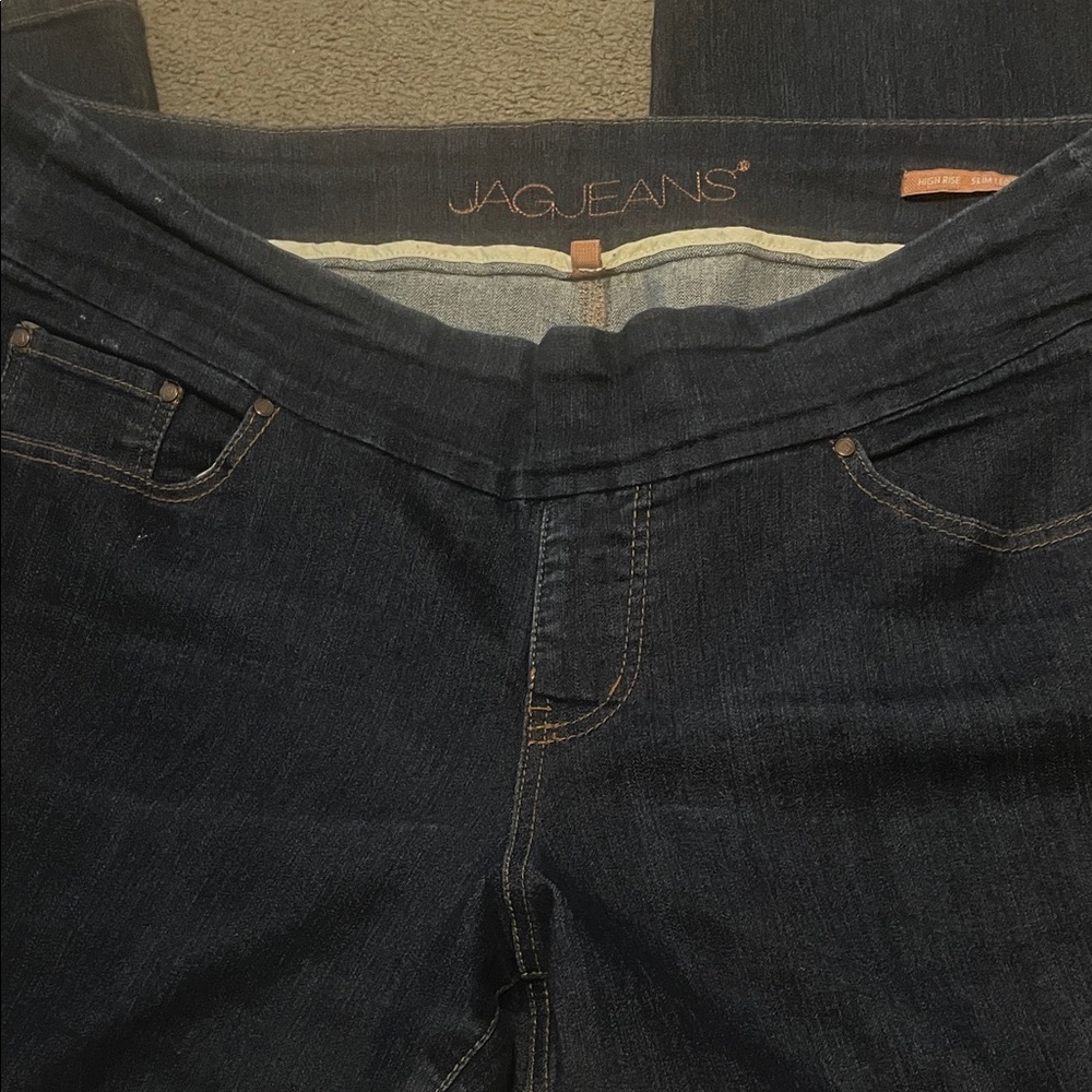 Jag Jeans Women's Dark Indigo Stretch Jeggings